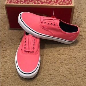 Authentic Camellia Rose Vans